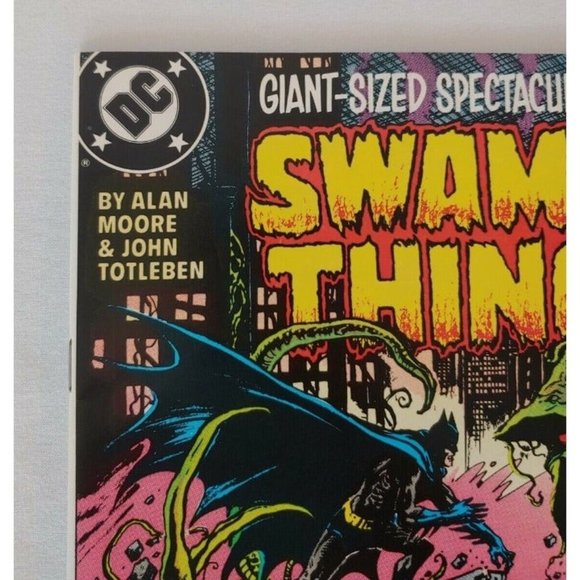 DC Comics Swamp Thing Issue #53 1986 Stephen Bissette Cover Art, Alan Moore - Picture 7 of 10
